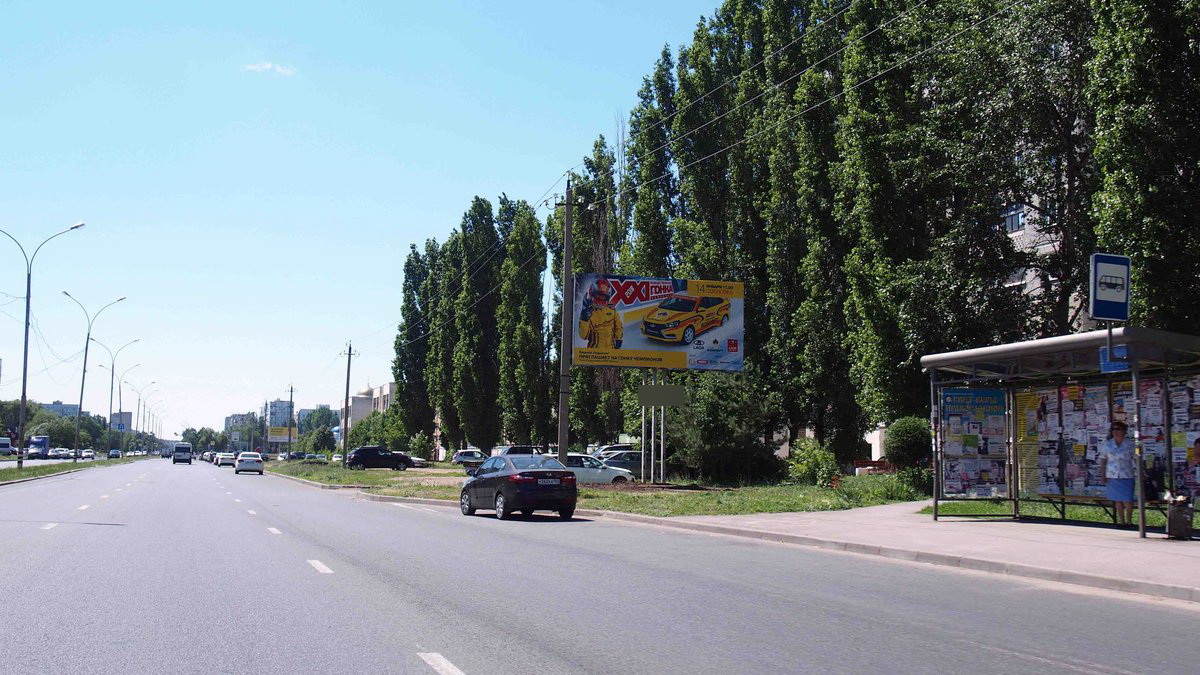 Фотография рекламного носителя, тип: Билборд 3x6, адрес: Ворошилова ул., д.2в, Тольятти, Самарская область, Россия. Сторона А №843449