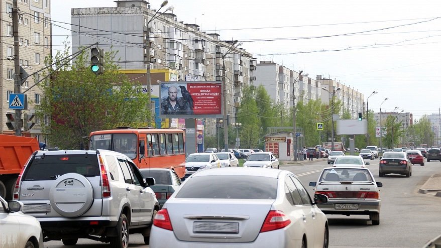 Фотография рекламного носителя, тип: Билборд 3x6, адрес: Львовская ул., д.8, Нижний Новгород, Нижегородская область, Россия. Сторона B №761030