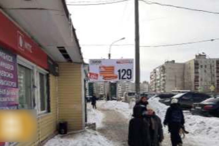 Фотография рекламного носителя, тип: Билборд 3x6, адрес: Героев Рыбачьего ул., д.51, поз.13, Мурманск, Мурманская область, Россия. Сторона B №851224