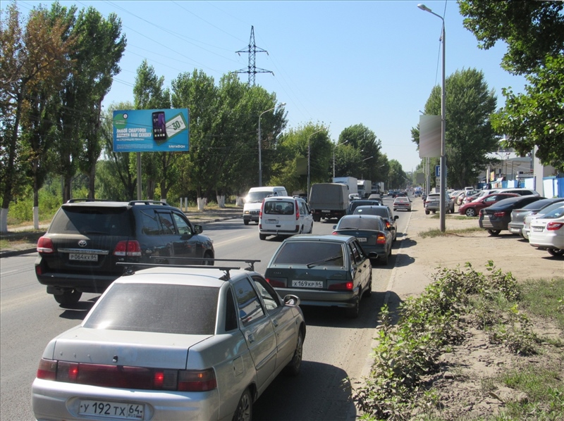 Фотография рекламного носителя, тип: Билборд 3x6, адрес: Ново-Астраханское ш. Х 5-й Динамовский пр-зд., Саратов, Саратовская область, Россия. Сторона Б №819324