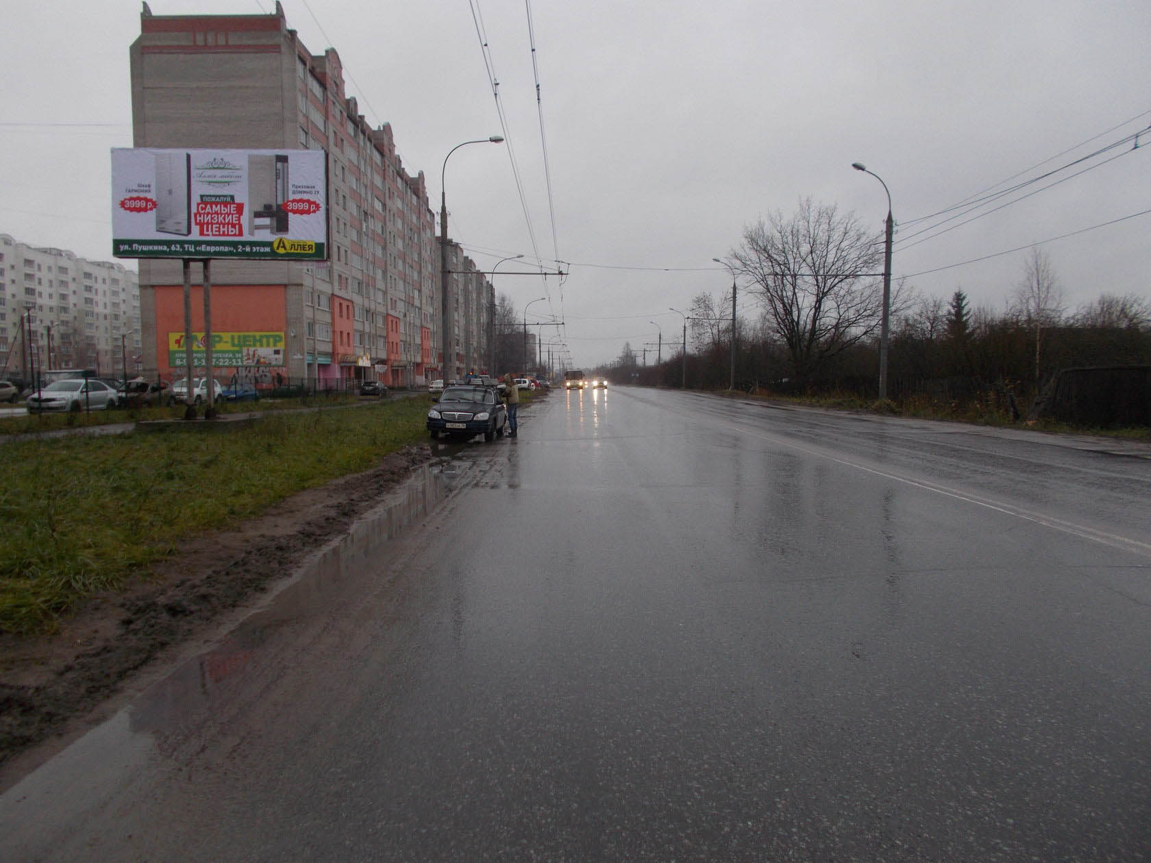 Фотография рекламного носителя, тип: Билборд 3x6, адрес: Приборостроителей ул., д.40, Рыбинск, Ярославская область, Россия. Сторона Б №957121