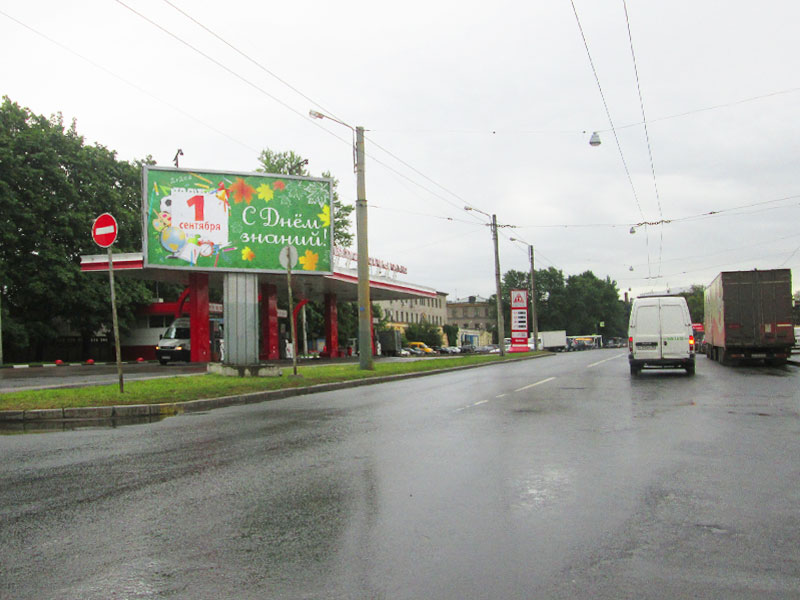 Фотография рекламного носителя, тип: Билборд 3x6, адрес: Хрустальная ул., д.22, Санкт-Петербург, Россия. Сторона B №515226