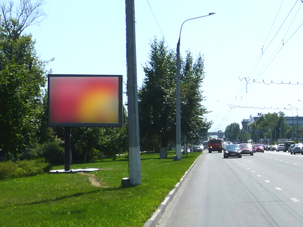 Фотография рекламного носителя, тип: Ситиборд 2.7x3.7, адрес: Богдана Хмельницкого пр-т., д.162, Белгород, Белгородская область, Россия. Сторона Б №566504