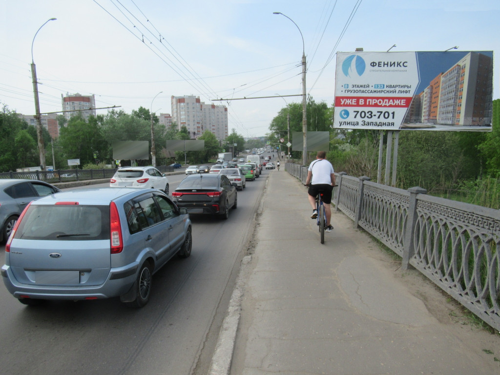 Фотография рекламного носителя, тип: Билборд 3x6, адрес: Пошехонское ш., съезд с моста, Вологда, Вологодская область, Россия. Сторона А №544364