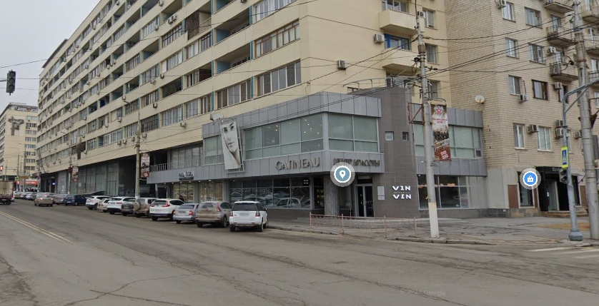 Фотография рекламного носителя, тип: Панель-кронштейн, адрес: Краснознаменская ул., поз.2, Волгоград, Волгоградская область, Россия. Сторона A №1096233