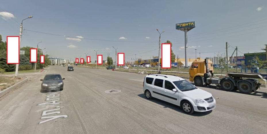 Фотография рекламного носителя, тип: Панель-кронштейн, адрес: Александрова ул., поз.5, Волжский, Волгоградская область, Россия. Сторона А №1097387