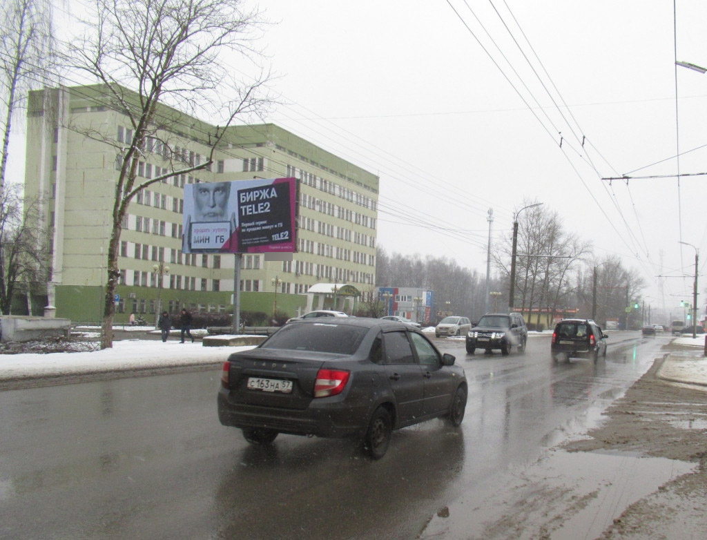 Фотография рекламного носителя, тип: Билборд 3x6, адрес: Раздольная ул., д.57, Орел, Орловская область, Россия. Сторона Б №792446