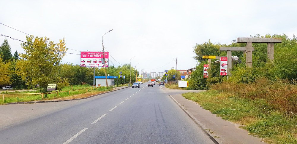 Фотография рекламного носителя, тип: Билборд 3x6, адрес: Родины ул. д.7, корп.6, Казань, Республика Татарстан, Россия. Сторона B №658376