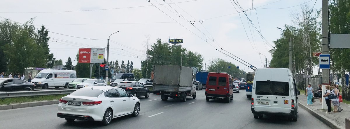 Фотография рекламного носителя, тип: Билборд 3x6, адрес: Марпосадское ш., д.9, Чебоксары, Республика Чувашия, Россия. Сторона B №838366