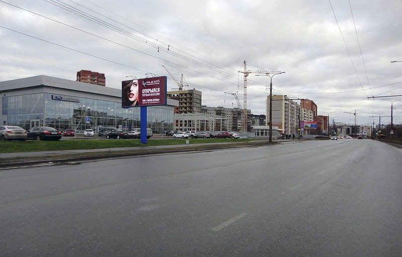 Фотография рекламного носителя, тип: Билборд 3x6, адрес: Московский пр-т., АЗС Татнефть, поз.2, Архангельск, Архангельская область, Россия. Сторона Б №667296