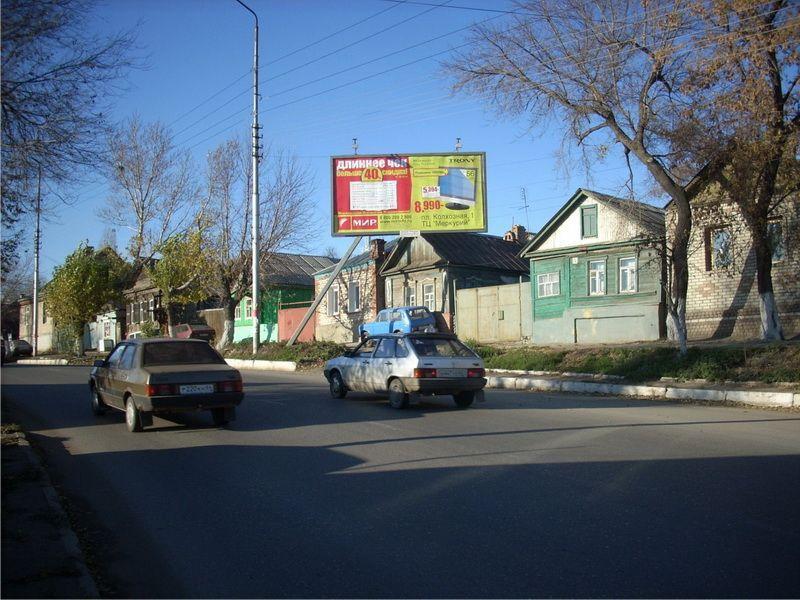 Фотография рекламного носителя, тип: Билборд 3x6, адрес: Соколовая ул., д.104 Х Соколовский пер., Саратов, Саратовская область, Россия. Сторона А №1066184