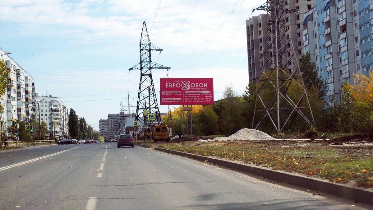 Фотография рекламного носителя, тип: Билборд 3x6, адрес: Гидротехническая ул., д.22 Х Дорофеева пр-зд., МАГНИТ, Тольятти, Самарская область, Россия. Сторона А №843509