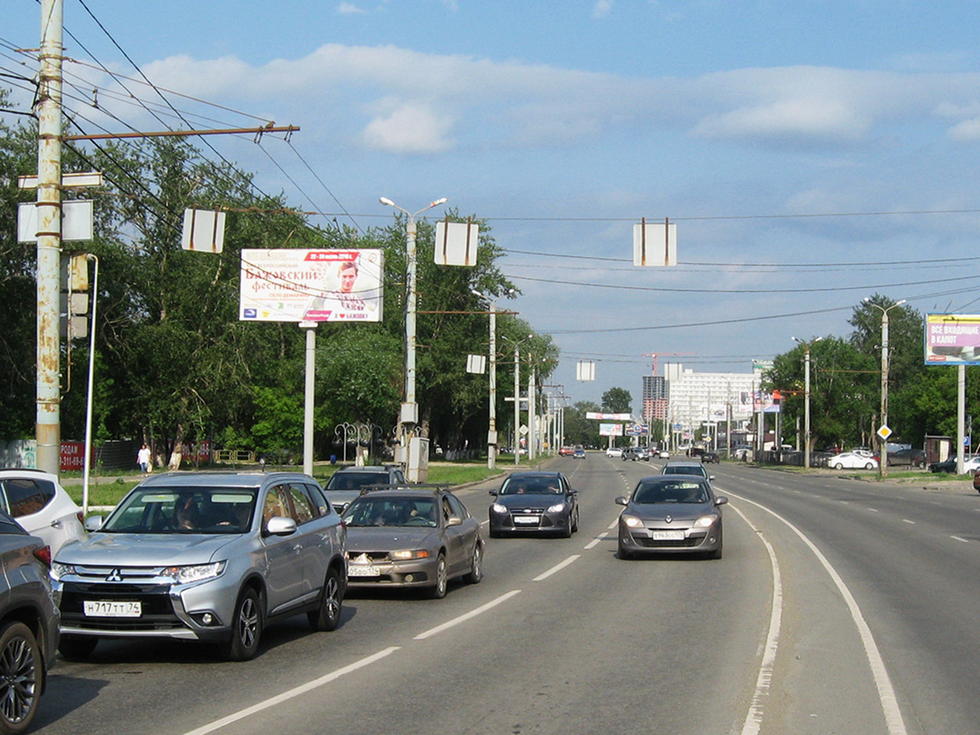 Фотография рекламного носителя, тип: Билборд 3x6, адрес: Труда ул., напротив д.175, Челябинск, Челябинская область, Россия. Сторона B №742965
