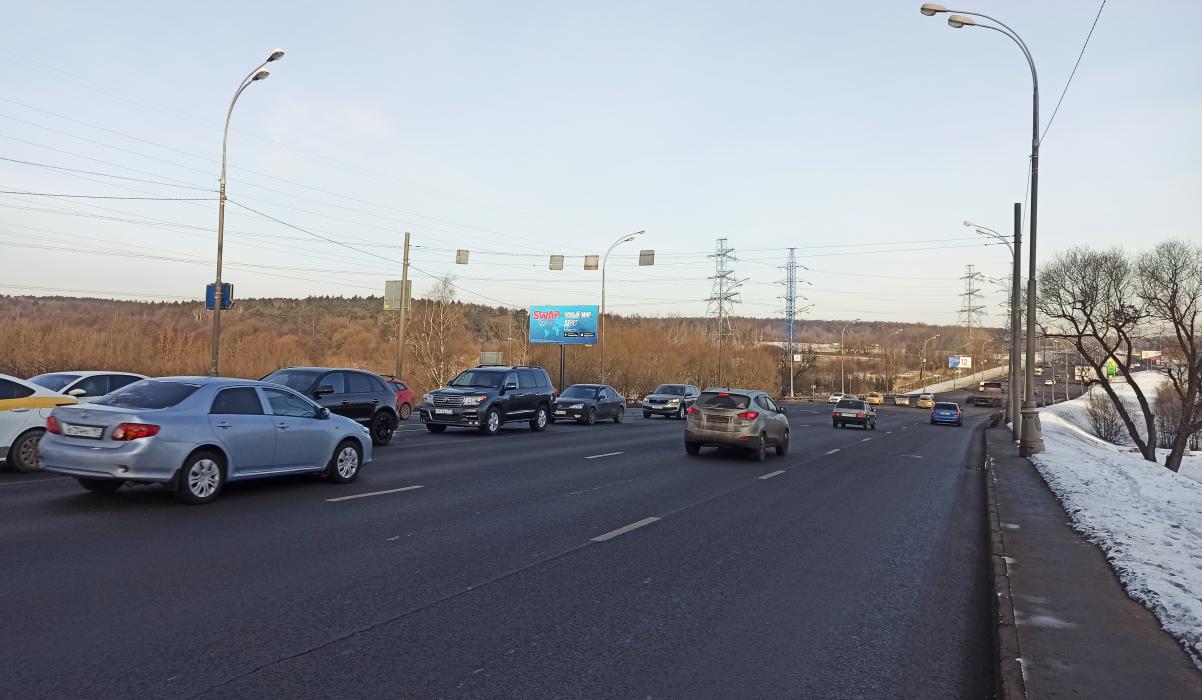 Фотография рекламного носителя, тип: Билборд 3x6, адрес: Поляны ул. Х Знаменские Садки ул., Москва, Россия. Сторона Б №847887