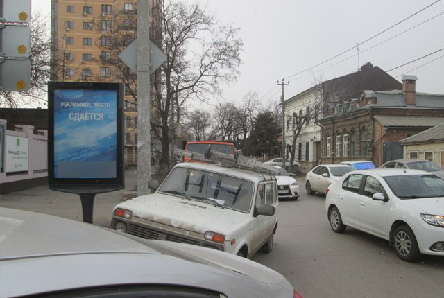 Фотография рекламного носителя, тип: Ситиформат 1.8x1.2, адрес: Варфоломеева ул., д.230, Ростов-на-Дону, Ростовская область, Россия. Сторона Б №782021
