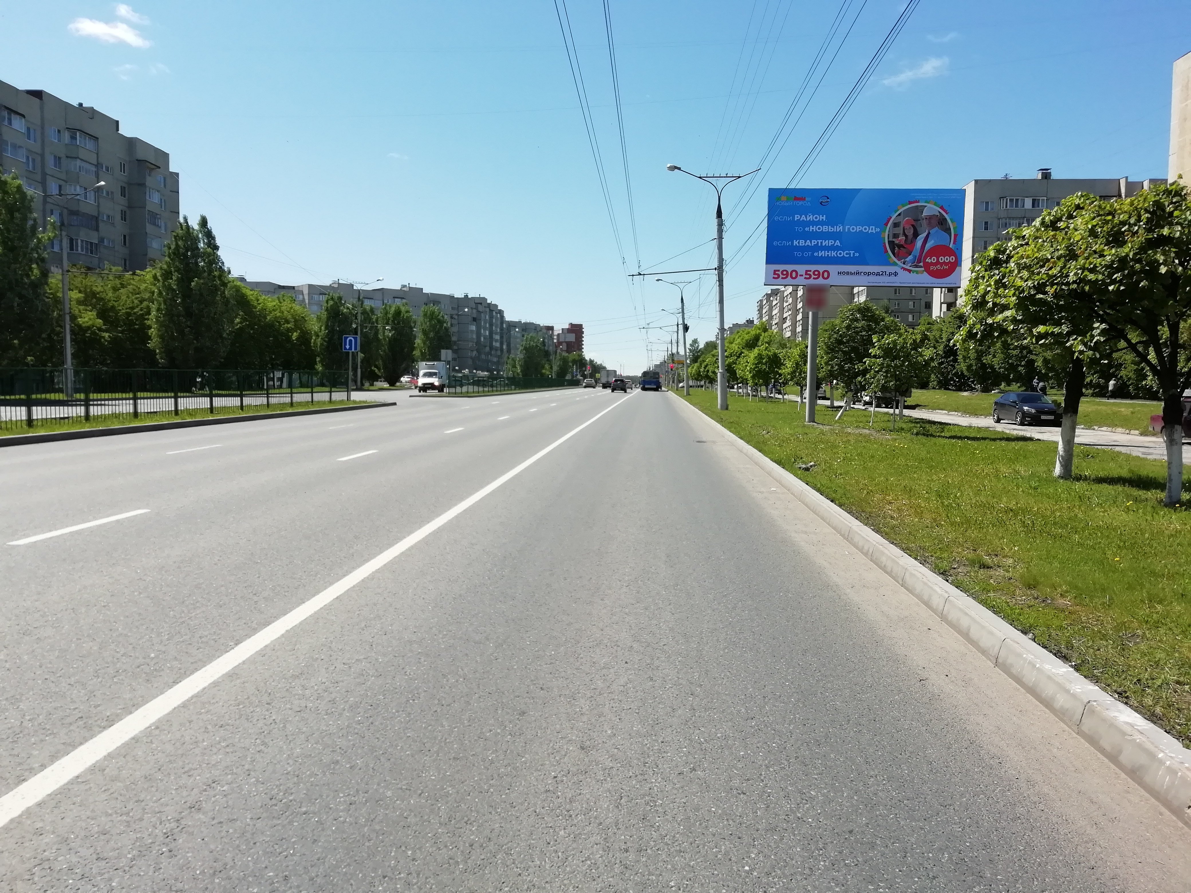 Фотография рекламного носителя, тип: Билборд 3x6, адрес: Тракторостроителей пр-т., д.51, Чебоксары, Республика Чувашия, Россия. Сторона A №838319