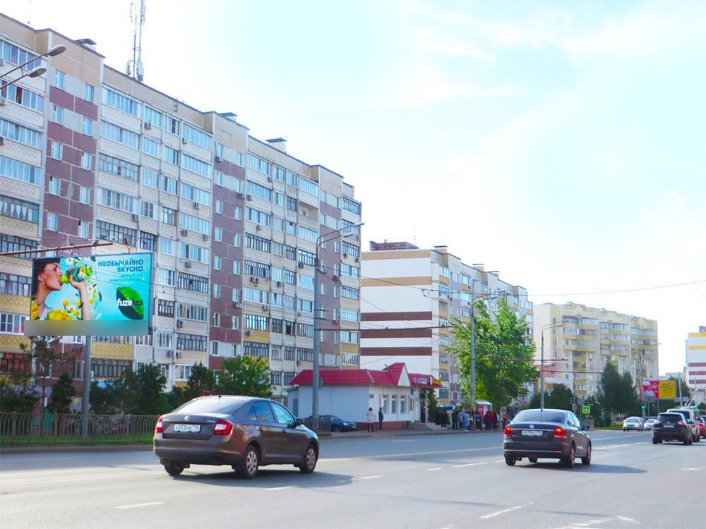 Фотография рекламного носителя, тип: Билборд 3x6, адрес: Сахарова ул., д.12, Казань, Республика Татарстан, Россия. Сторона Б №761270