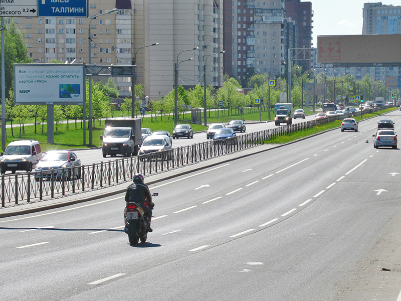 Фотография рекламного носителя, тип: Билборд 3x6, адрес: Российский пр-т., д.15, Санкт-Петербург, Россия. Сторона В №635988