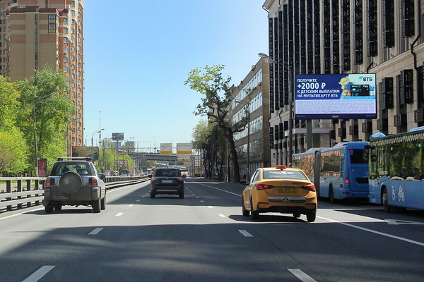 Фотография рекламного носителя, тип: Билборд 3x6, адрес: Нижегородская ул., д.32, Москва, Россия. Сторона Аh1-Аh4 №882222