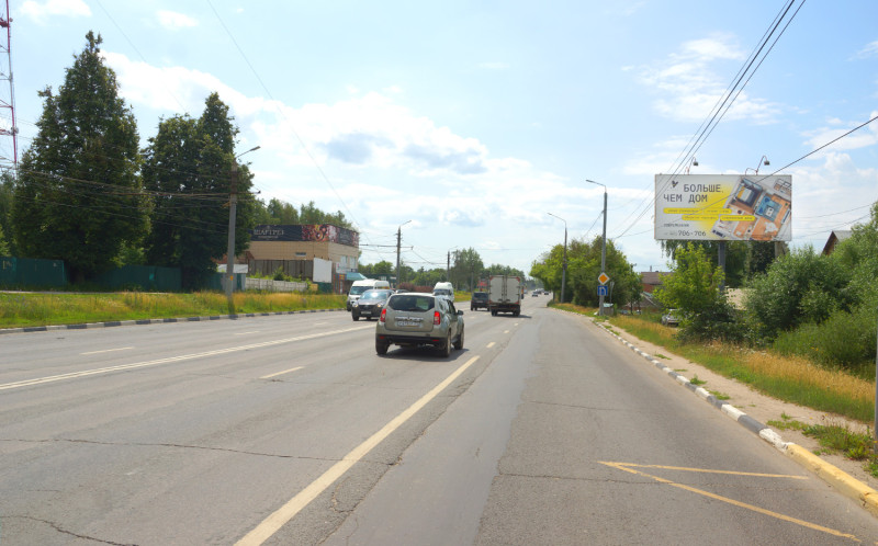 Фотография рекламного носителя, тип: Билборд 3x6, адрес: Щёкинское ш., д.50, Тула, Тульская область, Россия. Сторона A №806061