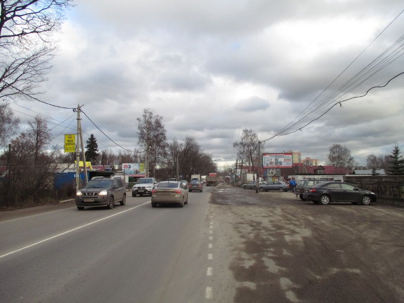 Фотография рекламного носителя, тип: Панель-кронштейн, адрес: Мурино г., Центральная ул., д.34, Ленинградская область, Россия. Сторона ЛС №812374