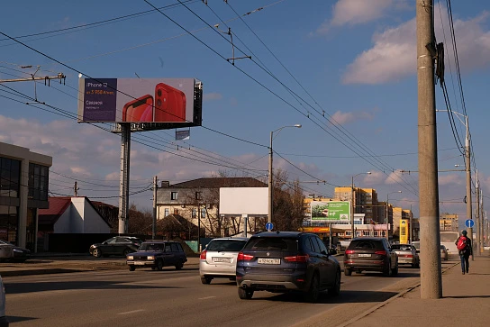 Фотография рекламного носителя, тип: Нестандартный суперсайт, адрес: Дзержинского ул., д.193, Краснодар, Краснодарский край, Россия. Сторона B1-B10 №840063
