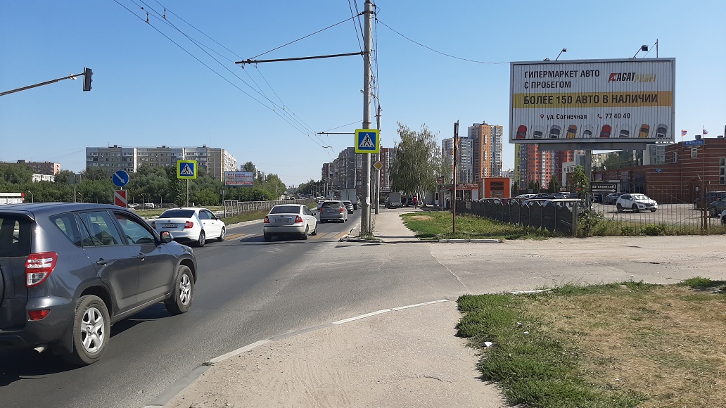 Фотография рекламного носителя, тип: Билборд 3x6, адрес: Зубковой ул., д.10, Рязань, Рязанская область, Россия. Сторона A №1087883