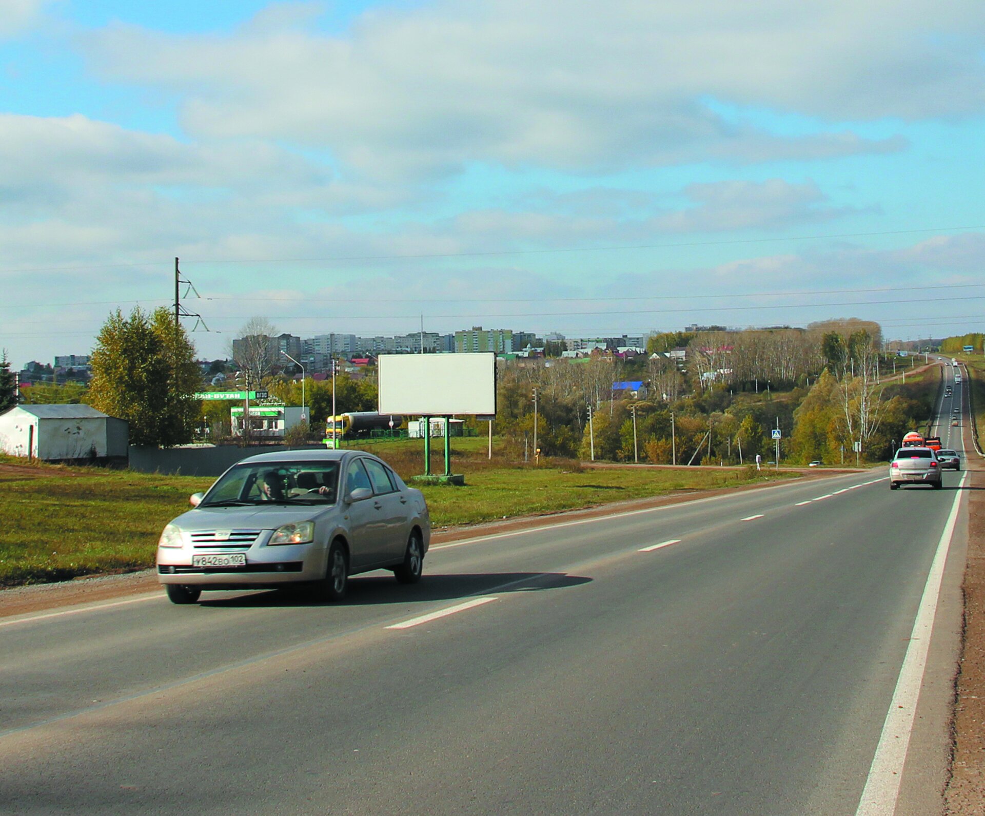 Фотография рекламного носителя, тип: Билборд 3x6, адрес: Благовещенск г., Уфа-Янаул а/д, поз.3, Благовещенск, Республика Башкортостан, Россия. Сторона Б №756126