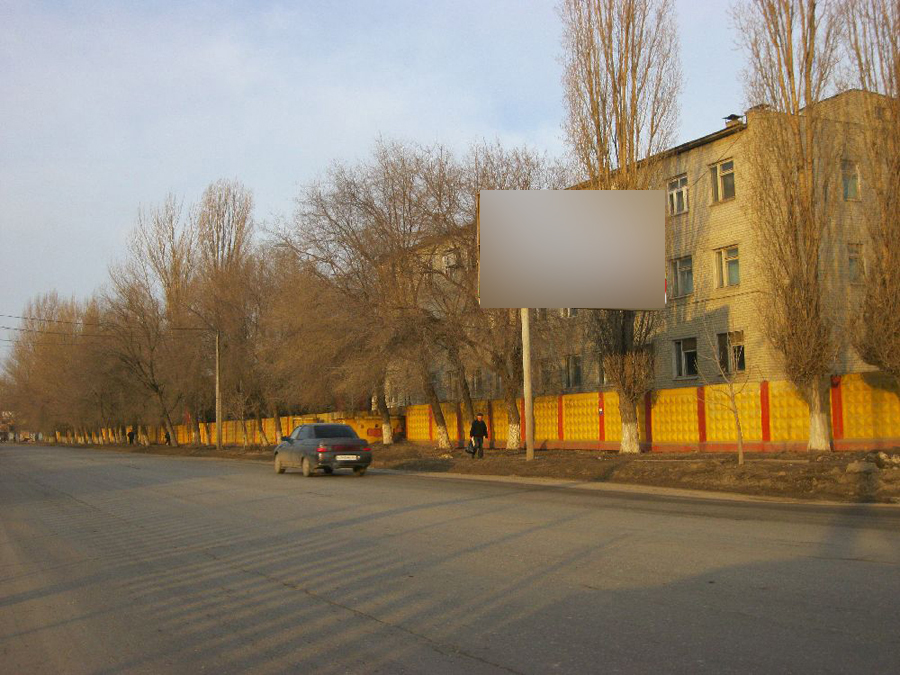 Фотография рекламного носителя, тип: Билборд 3x6, адрес: Новоастраханское ш., д.75, Саратов, Саратовская область, Россия. Сторона A №418532