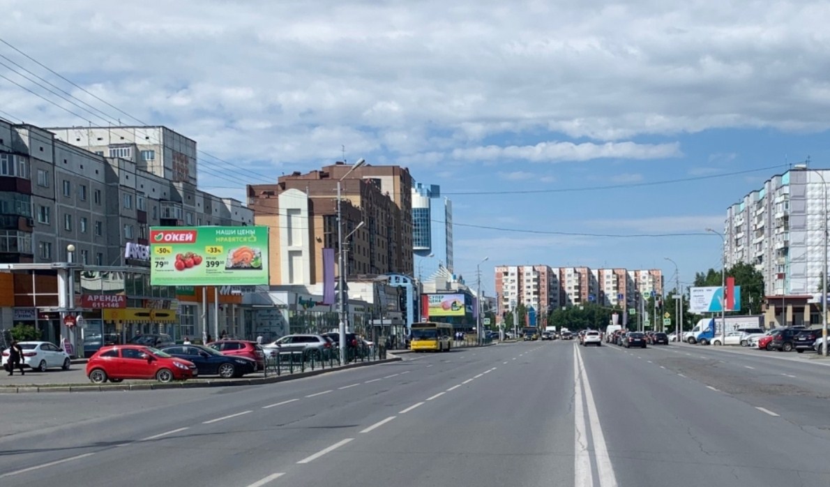 Фотография рекламного носителя, тип: Билборд 3x6, адрес: Ленина пр-т., д.39, Сургут, Ханты-Мансийский автономный округ – Югра, Россия. Сторона Б №1056981