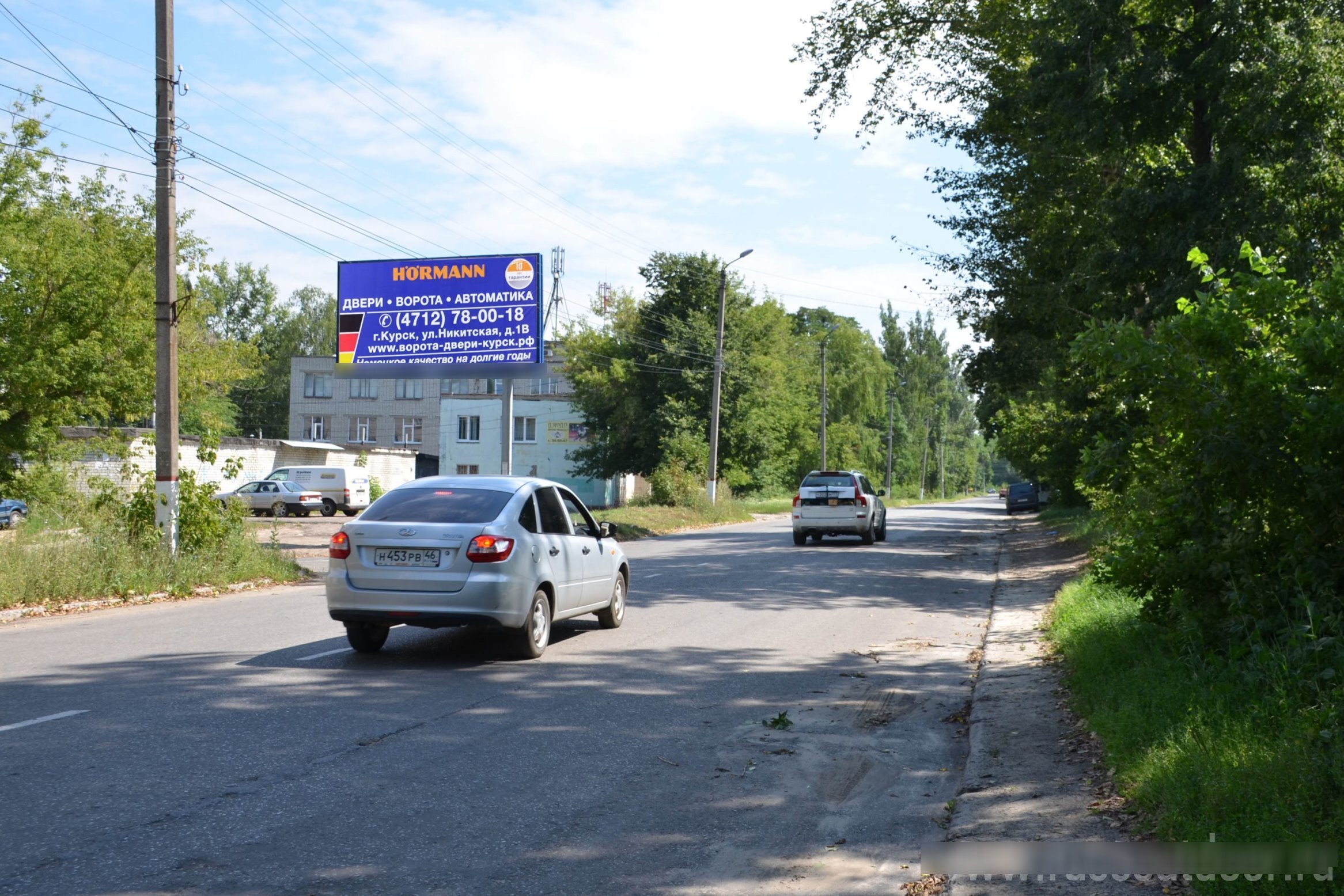 Фотография рекламного носителя, тип: Билборд 3x6, адрес: Республиканская ул., д.60, Курск, Курская область, Россия. Сторона Б №578696
