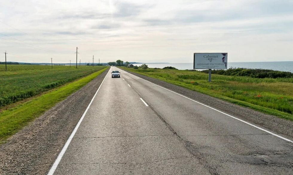 Фотография рекламного носителя, тип: Билборд 3x6, адрес: Голубицкая ст., 11 300м, Краснодарский край, Россия. Сторона А №854147