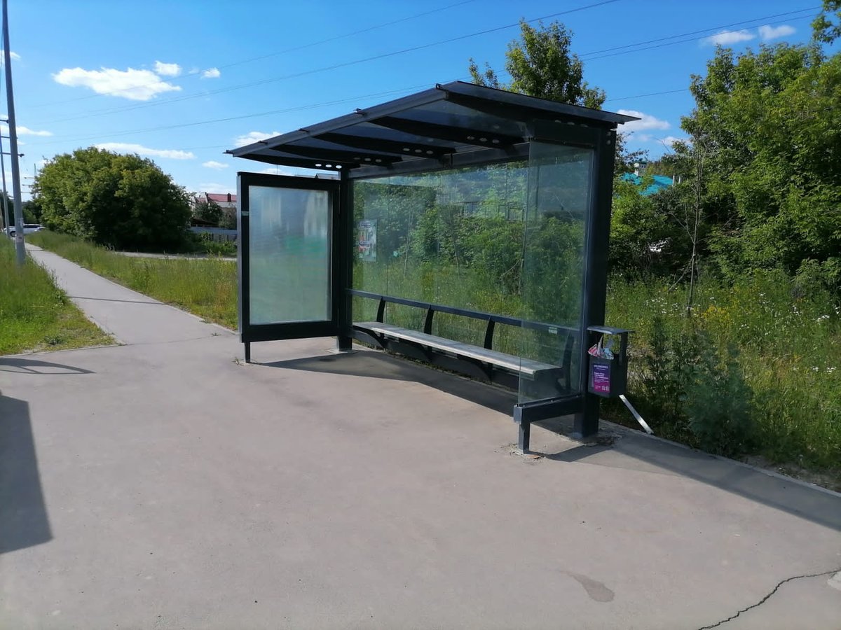 Фотография рекламного носителя, тип: Остановка 1.8x1.2, адрес: 2-ая Старо-Аракчинская ул., ост. «Жилой массив Старое Аракчино», Казань, Республика Татарстан, Россия. Сторона А №1006951