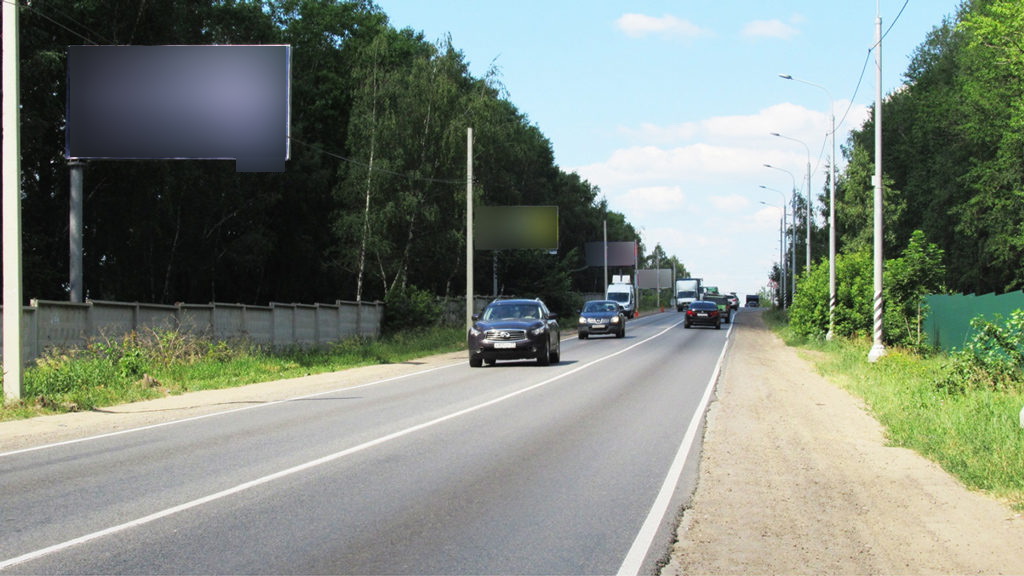 Фотография рекламного носителя, тип: Билборд 3x6, адрес: Володарское ш., 880м, Московская область, Россия. Сторона Б №770367