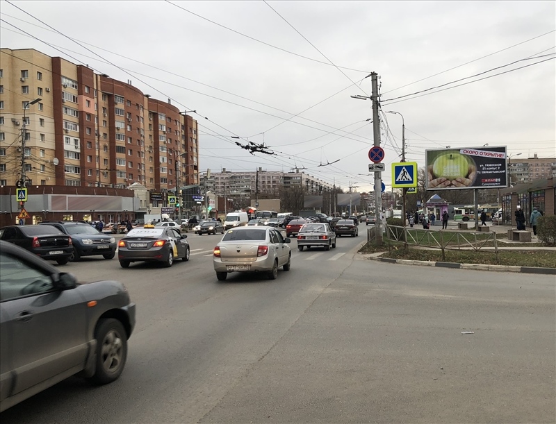 Фотография рекламного носителя, тип: Билборд 3x6, адрес: Новоселов ул., д.26Б, Рязань, Рязанская область, Россия. Сторона А10 №793763