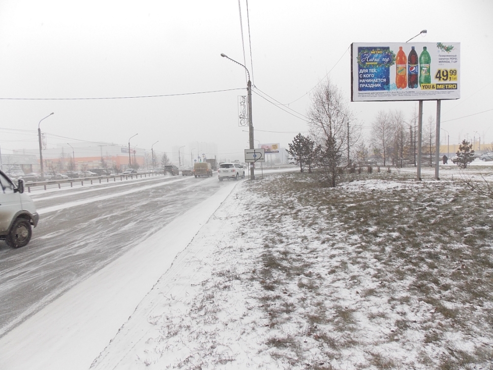 Фотография рекламного носителя, тип: Билборд 3x6, адрес: 9 мая ул., д.58, Красноярск, Красноярский край, Россия. Сторона А1-А3 №417443
