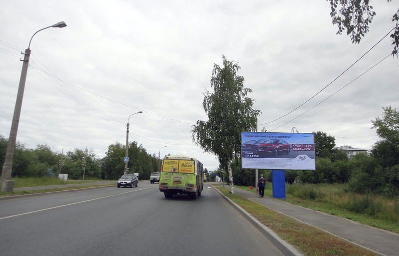 Фотография рекламного носителя, тип: Билборд 3x6, адрес: Ленинградский пр-т. Х Объездная дорога, Архангельск, Архангельская область, Россия. Сторона А №667216