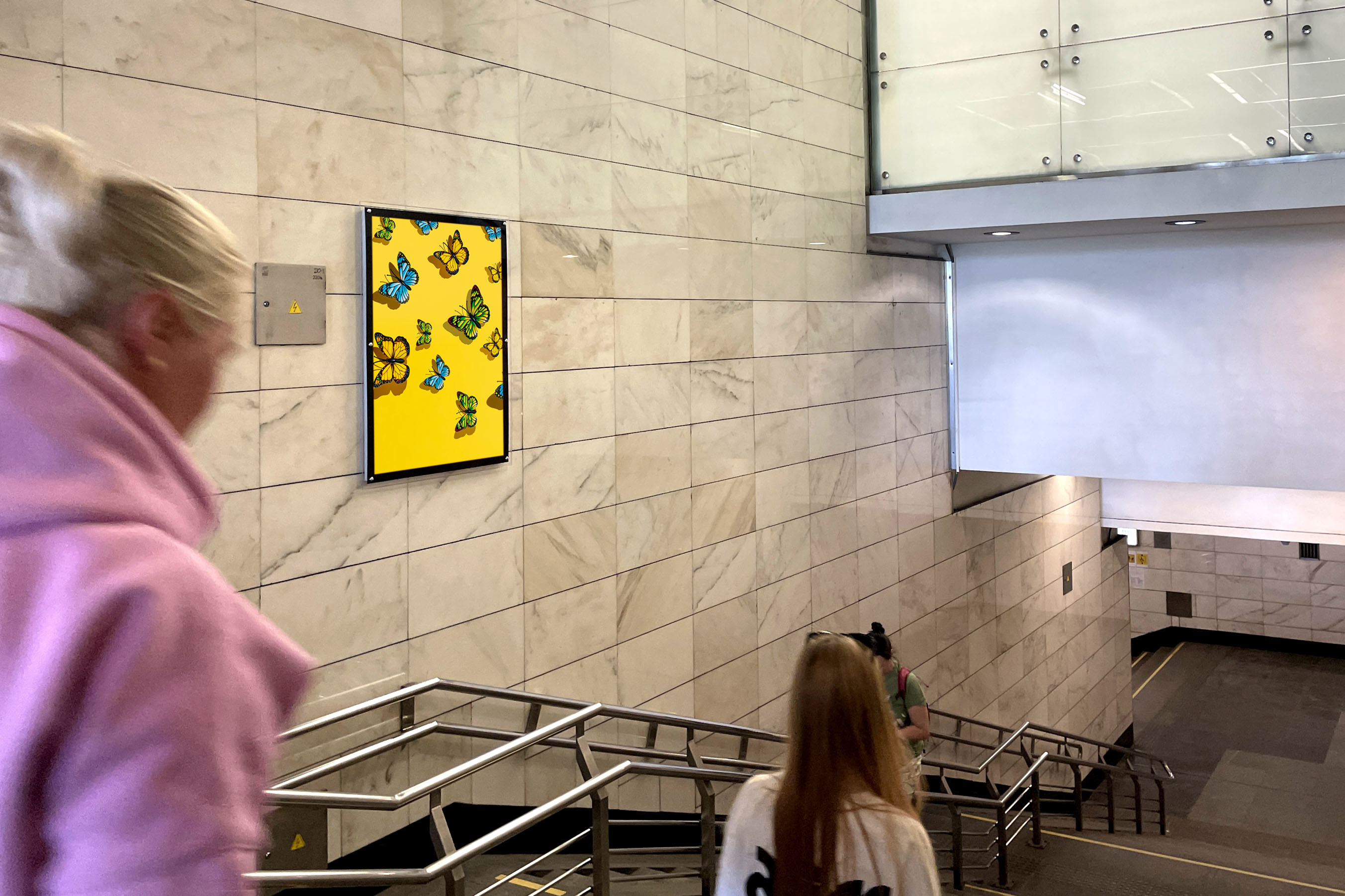 Фотография рекламного носителя, тип: Кристалайт, адрес: Станция метро «Битцевский Парк», линия Бутовская, Москва, Россия. Сторона/вариант A №1055288