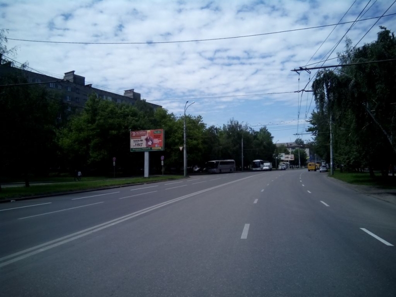 Фотография рекламного носителя, тип: Билборд 3x6, адрес: Луначарского ул., д.8, Пенза, Пензенская область, Россия. Сторона В №606747