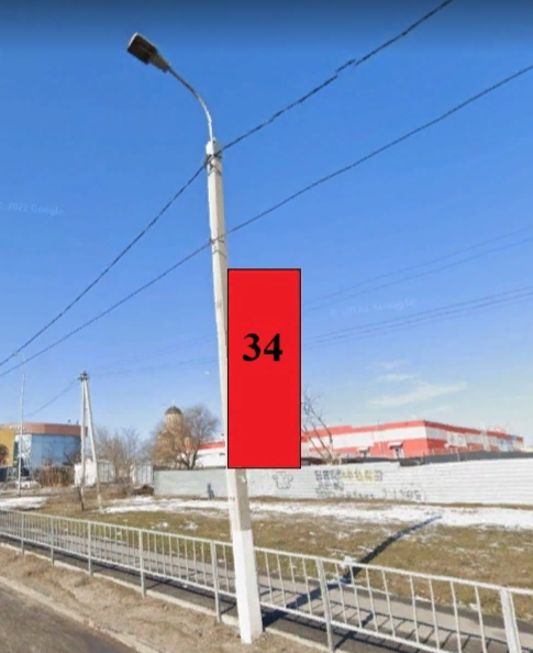 Фотография рекламного носителя, тип: Панель-кронштейн, адрес: Еременко ул., д.9, поз.1, Волгоград, Волгоградская область, Россия. Сторона А №1097271