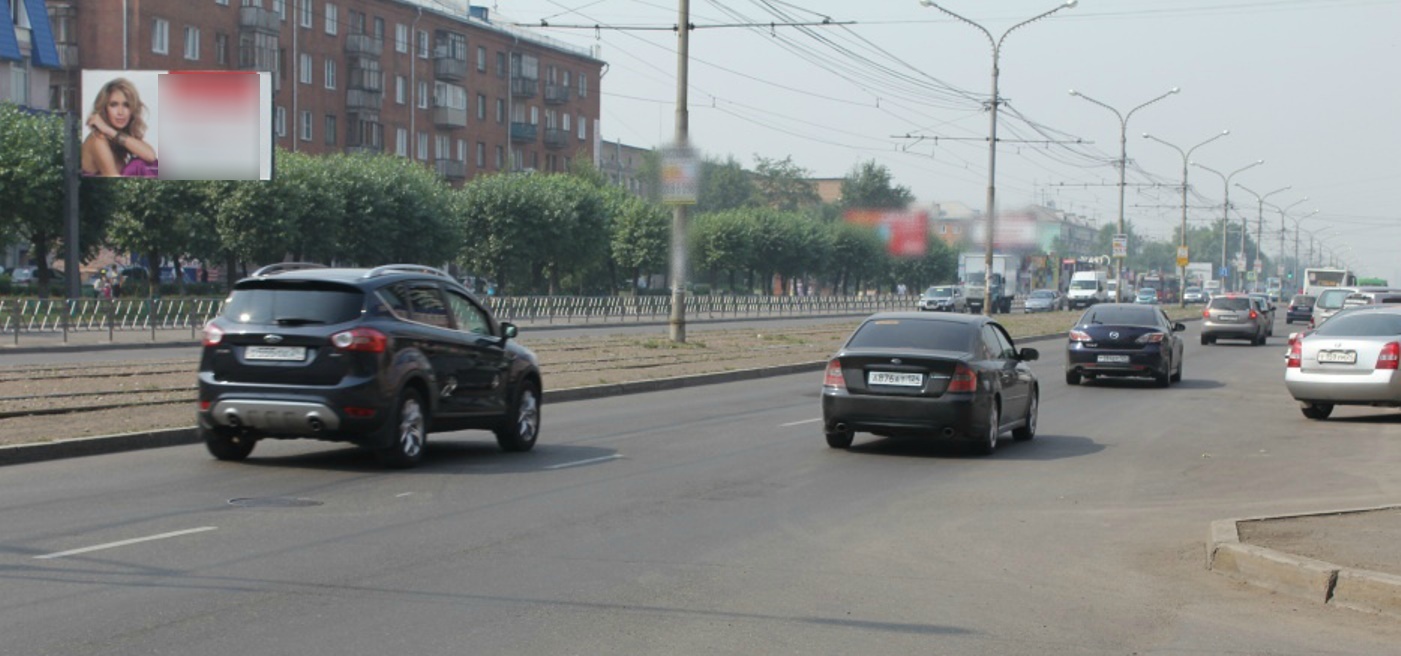 Фотография рекламного носителя, тип: Билборд 3x6, адрес: Красноярский рабочий пр-т., д.89, Красноярск, Красноярский край, Россия. Сторона В №593504