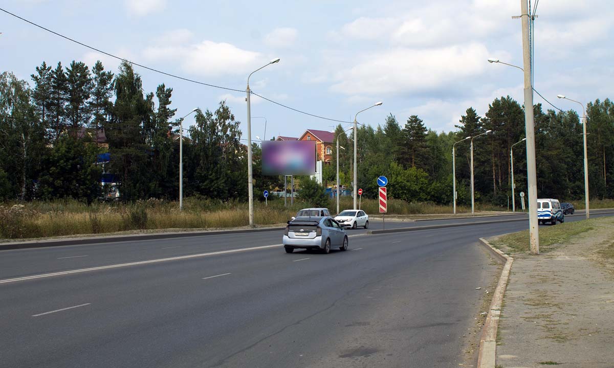 Фотография рекламного носителя, тип: Билборд 3x6, адрес: Балтийская ул. Х Энтузиастов ул., Томск, Томская область, Россия. Сторона B №839689