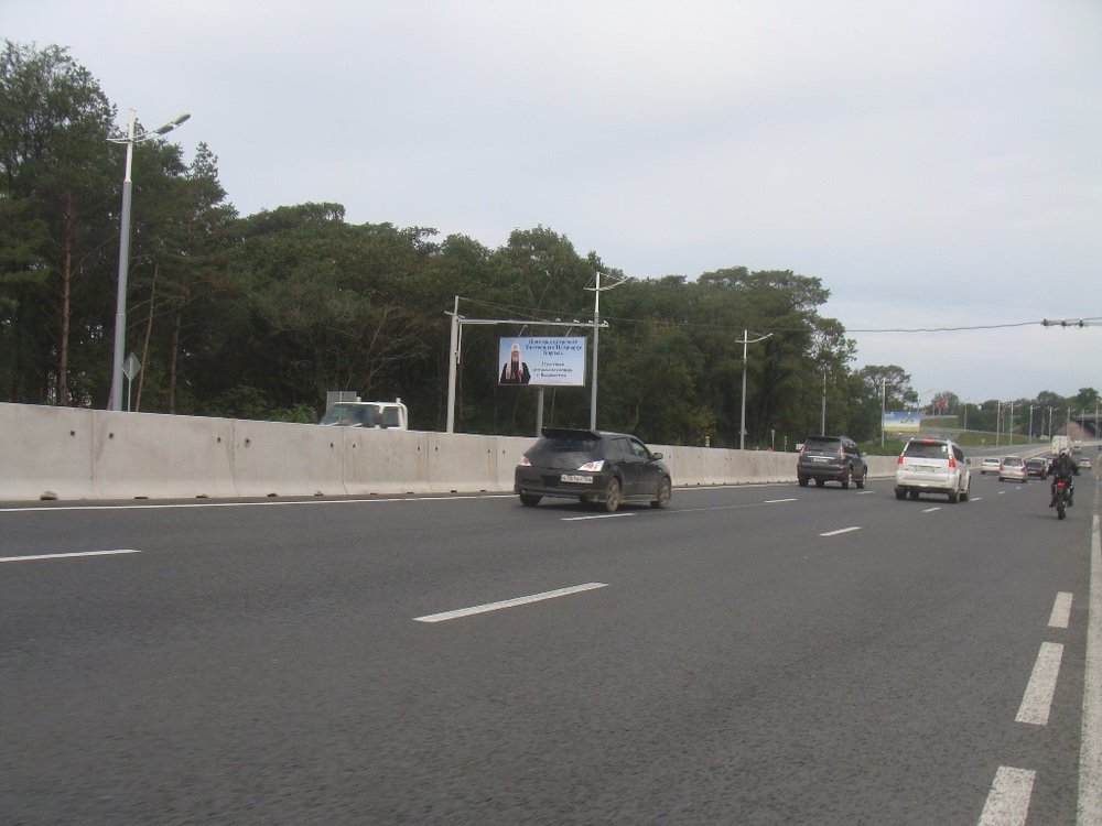 Фотография рекламного носителя, тип: Билборд 3x6, адрес: Маковского ул., д.58, поз,2, Владивосток, Приморский край, Россия. Сторона Б №756657