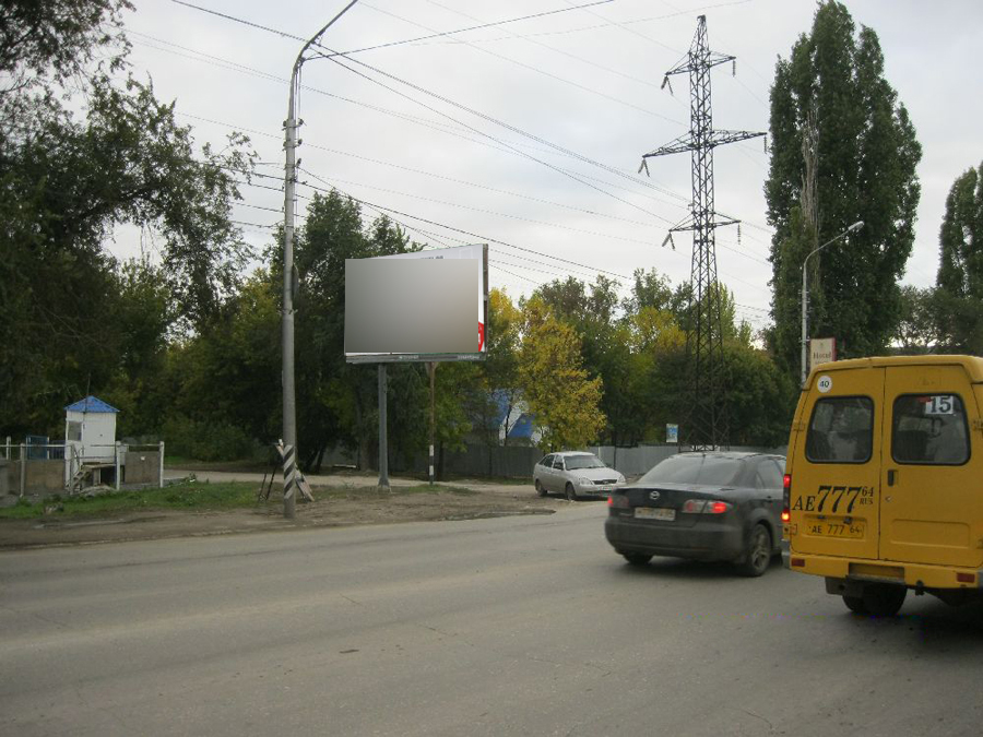 Фотография рекламного носителя, тип: Билборд 3x6, адрес: Новоастраханское ш., д.56, Саратов, Саратовская область, Россия. Сторона B №418537