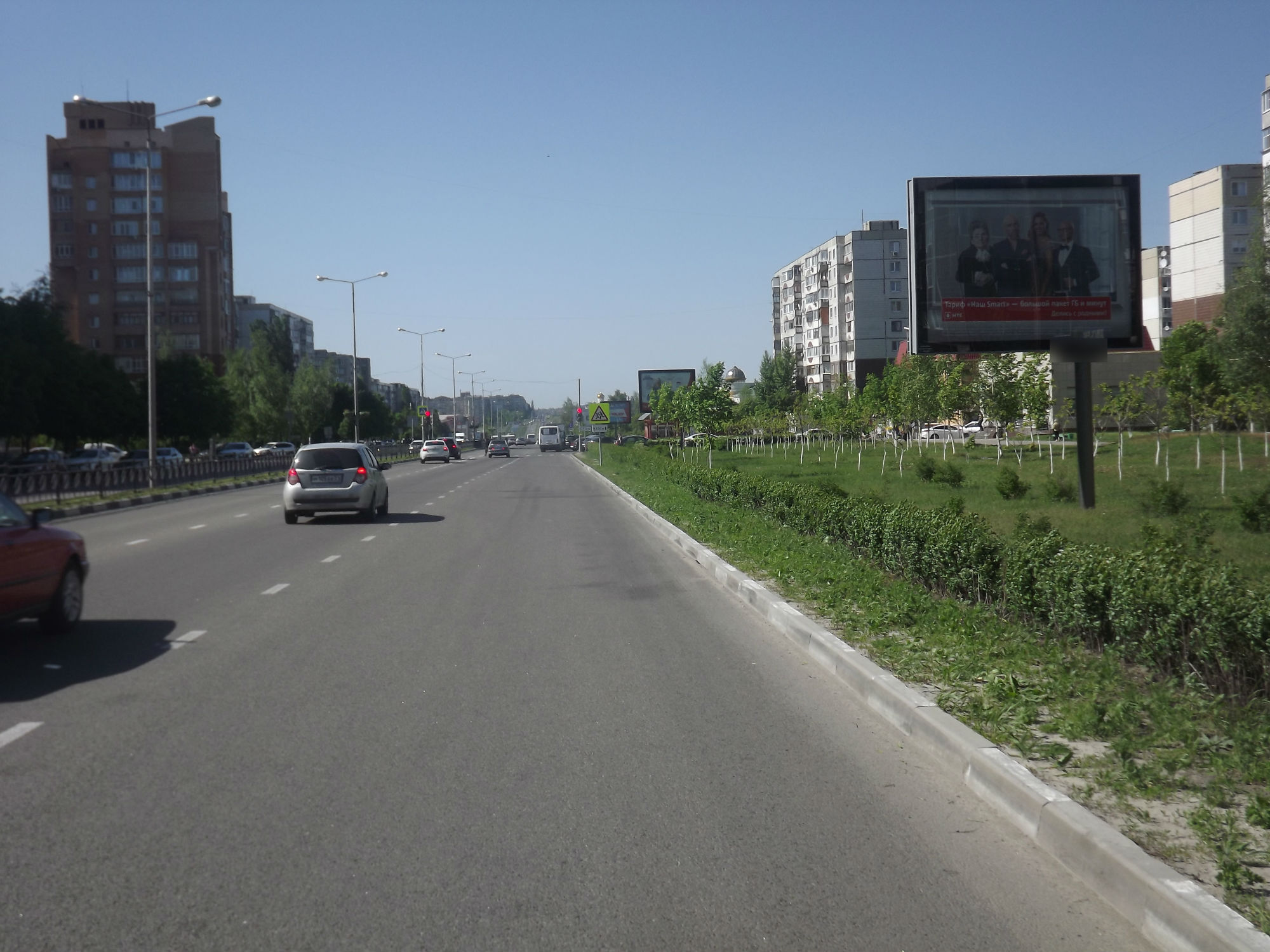 Фотография рекламного носителя, тип: Ситиборд 2.7x3.7, адрес: Восточный мкр., д.2а, Старый Оскол, Белгородская область, Россия. Сторона A №567154