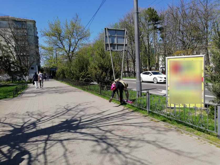 Фотография рекламного носителя, тип: Нестандартный ситиформат, адрес: Советов ул. X Свободы ул., поз.2, Новороссийск, Краснодарский край, Россия. Сторона Б №587821