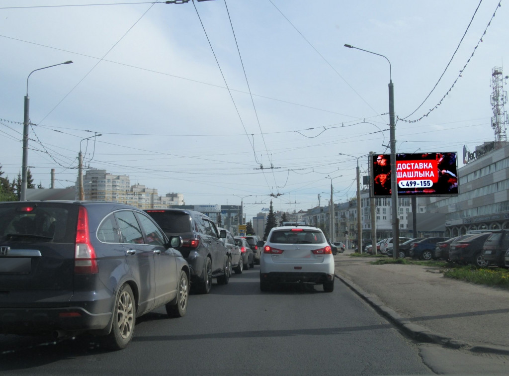 Фотография рекламного носителя, тип: Билборд 3x6, адрес: Подлипаева ул., д.3 Х Советская ул., Кострома, Костромская область, Россия. Сторона А12 №972496