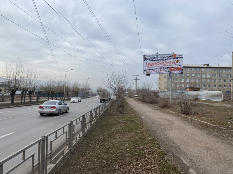 Фотография рекламного носителя, тип: Билборд 3x6, адрес: 60 лет Октября ул., д.169, Красноярск, Красноярский край, Россия. Сторона А №780016