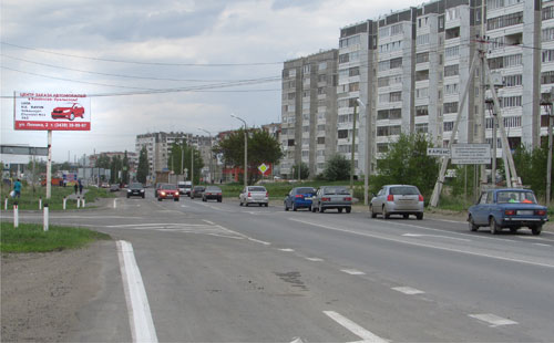 Фотография рекламного носителя, тип: Билборд 3x6, адрес: Суворова ул. X Механизаторов ул., Каменск-Уральский, Свердловская область, Россия. Сторона B №1013155