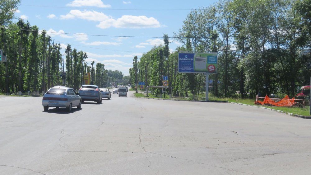 Фотография рекламного носителя, тип: Билборд 3x6, адрес: Димитровградское ш., пост ГАИ, поз.1, Ульяновск, Ульяновская область, Россия. Сторона A №690333